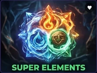 Super Elements game banner at tg688 - FC